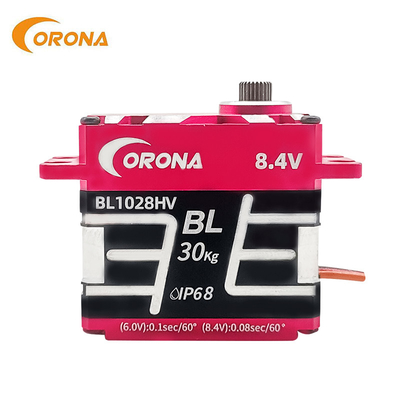 30 Kg High Torque Industrial Servo Motor 180 Degree Brushless 8.4V BL1028HV
