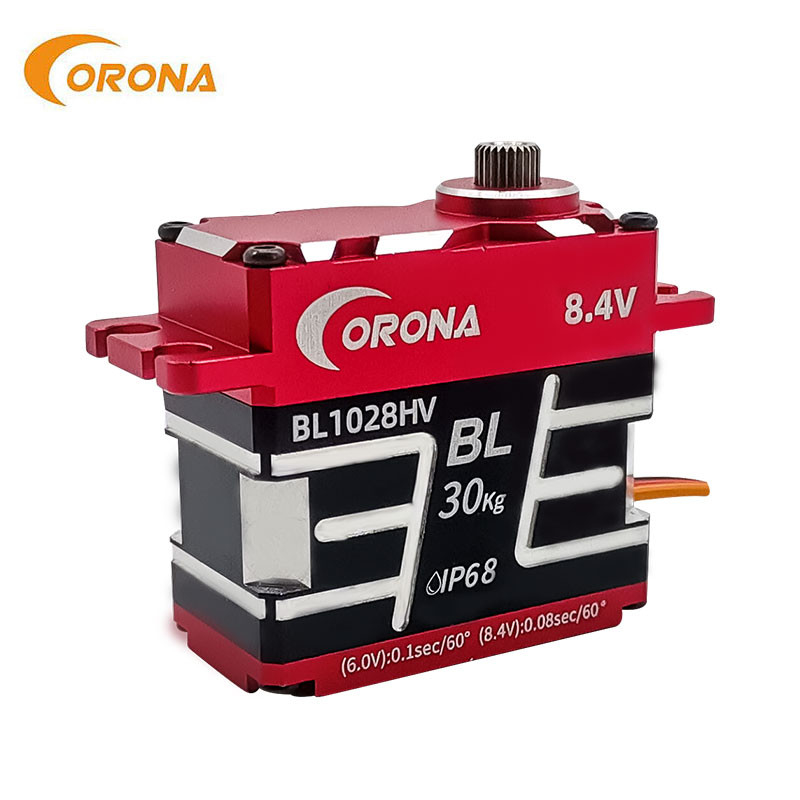 30 Kg High Torque Industrial Servo Motor 180 Degree Brushless 8.4V BL1028HV
